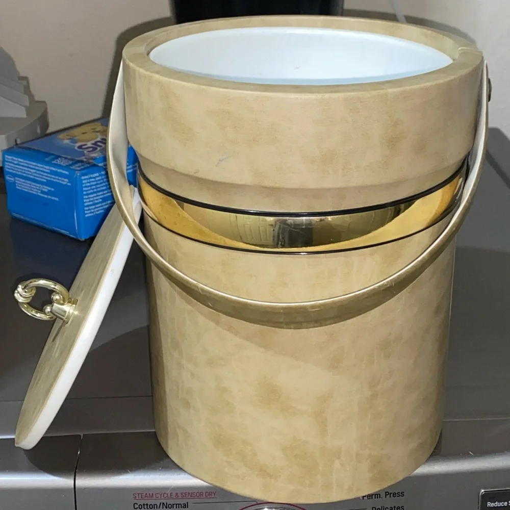vtg Shelton-Ware NY • Tall Insulated Ice Bucket